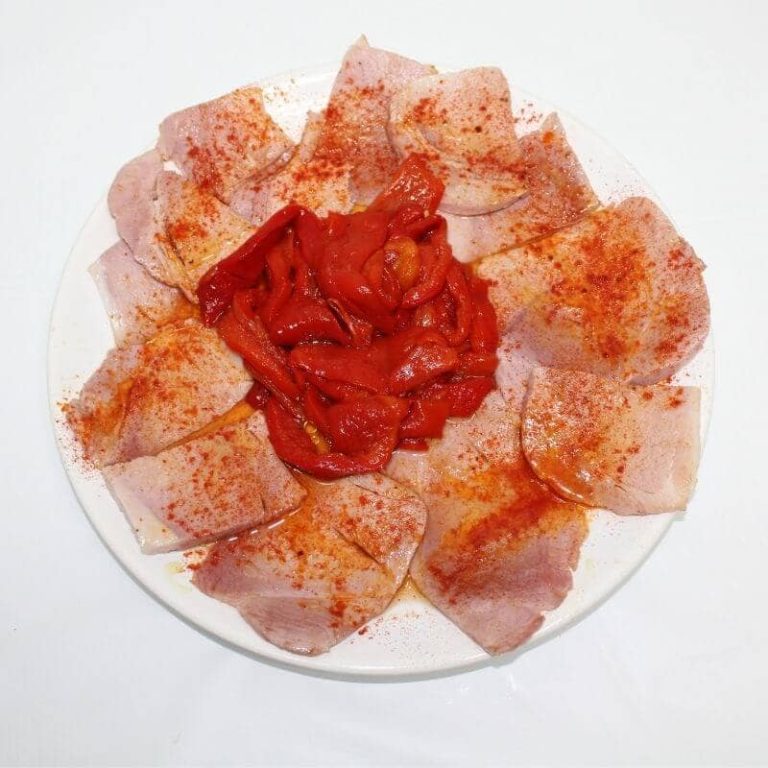 lacón con pimientos del Bierzo